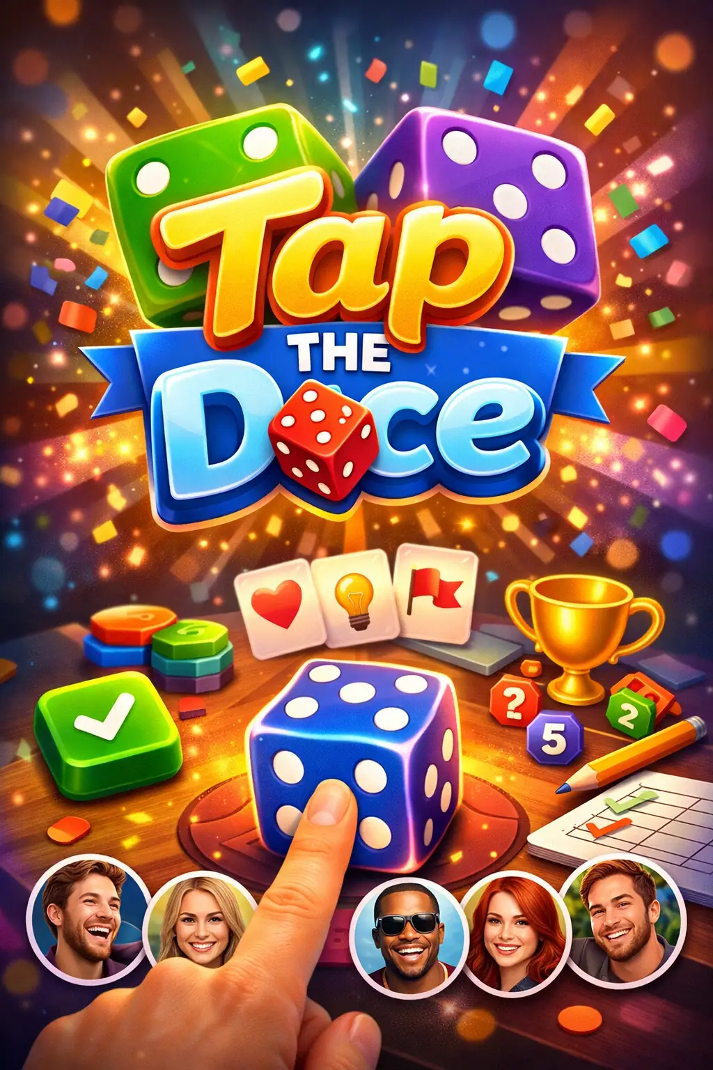 Tap The Dice – Make Your Own Game